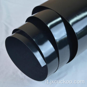 Black bordo in PVC a sottile gloss ad alta lucidatura nera